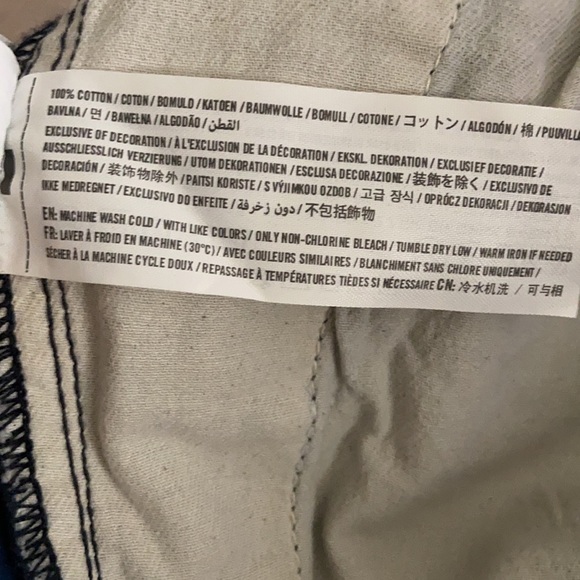 NWOT Abercrombie & Fitch Mens Blue Jogger Pants Medium - Picture 9 of 9